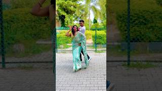 Thamarai poovukum 💞 trending dance tamil couple couplegoals shorts leo saree latest [upl. by Ryon]