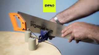 dscreet™ Heavy Duty Microphone vs a saw [upl. by Nahk]