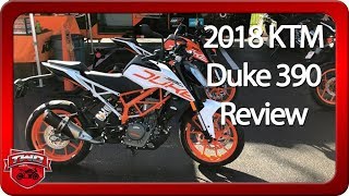 2018 KTM Duke 390 Review [upl. by Jeminah]