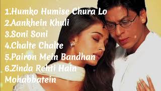 Mohabbatein Movie Songs [upl. by Otrevlig890]