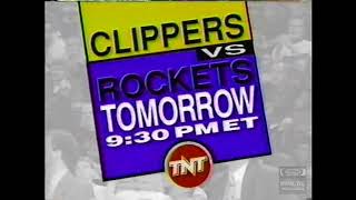 NBA On TNT  Promo  1993  Nets Vs Cavs [upl. by Yzzo]