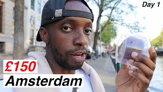 Budget weekend in Amsterdam for £150  Day 1 [upl. by Sirob]