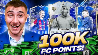 I Spent 100000 FC Points On TEAM OF THE YEAR ATTACKERS [upl. by Primaveria81]