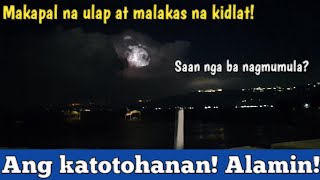 Taal volcano update Kidlat daw sa Taal volcano [upl. by Lupee]