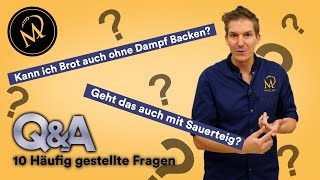 Häufige Fragen zum Brot backen  Q amp A [upl. by Pepita]