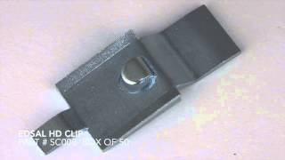 Edsal Shelving Shelf Clip HD Clip  Shelfclipscom [upl. by Cheshire210]