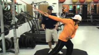 Rickie FowlerPreWarm Up at The GolfGym Academy [upl. by Havard]