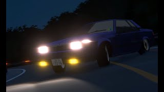 Blender Anime Drifting Car Animation Test [upl. by Ahtabat]