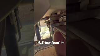 45 ton load in tata intra v50 shorts tatamotorscommercialvehicles [upl. by Franza22]