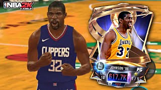 FINALS MAGIC JOHNSON FROM TOC IS HIM NBA 2K MOBILE [upl. by Greg]