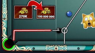 8 Ball Pool  From 270K Coins into 100M Coins  Cairo to Berlin  GamingWithK [upl. by Nahgam350]