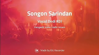 Karaoke songon sarindan [upl. by Rehpoitsirhc]