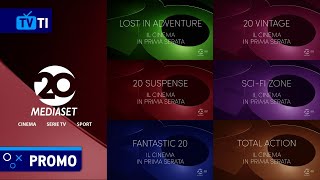 Raccolta promo di rete  20 Mediaset HD  2024 [upl. by Wivinia]