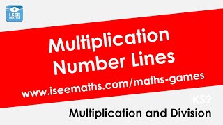 Multiplication Number Lines [upl. by Shara411]