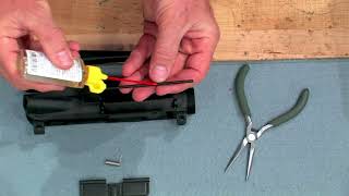 How to Install an AR15 Ejection Port Cover Presented by Larry Potterfield of MidwayUSA [upl. by Kcirtap567]