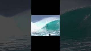 Matahi Drollet Scoring a Perfect Glassy one at Teahupoo [upl. by Reagan]