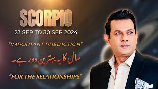 SCORPIO Weekly HOROSCOPE 23 September To 30 September 2024 [upl. by Lekzehcey]