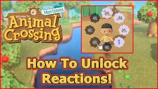 How To Unlock Emotes  Animal Crossing New Horizons Tips and Tricks [upl. by Hoopes]