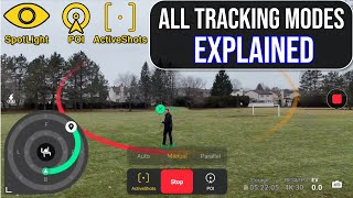 ALL NEW Tracking Modes  DJI Mini 4 Pro [upl. by Suzetta]