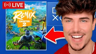 🔴🚨 LIVE FORTNITE KAPITEL 2 REMIX 😱🔥 [upl. by Farlie]