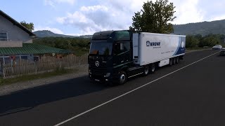 LIVEETS 150  NIKSIC MNE ATÉ CALVI FRA  MB ACTROS 2558 [upl. by Neira263]