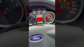 Engine malfunction Ford Focus Quickfix  fordfocus fyp viral car dashboard howto [upl. by Iasi]