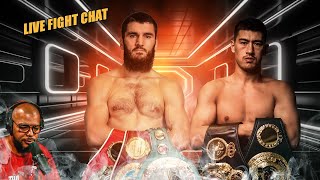 ☎️Artur Beterbiev vs Dmitry Bivol Live Fight Chat  Undercard Fights🔥 [upl. by Aihsatan479]