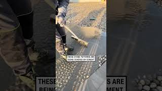 Extremely satisfying pavement installation 😲 😍 🎥 TikTok  fratuspavimentazionisrl [upl. by Mannes234]