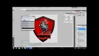 Tutoriel Blason Photoshop [upl. by Anires]