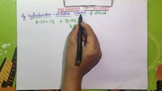 Mechanism of preparation of alcohols by Hydroboration oxidation reaction of alkenes [upl. by Sedicla477]