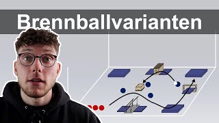 VARIANTEN vom BRENNBALL  SPIELE für den SPORTUNTERRICHT [upl. by Arabelle]