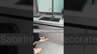 Kitchen Sink Fitting Mistake kitchensink sinkdesign fitting modular tips interiordesignshorts [upl. by Hoeg925]