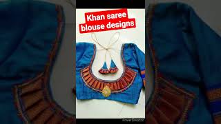 Khan saree blouse Design shorts youtubeshorts parifashion [upl. by Leventhal]