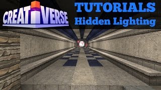 Creativerse Tutorials Hidden Lighting [upl. by Dranyl]