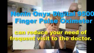 Nonin Onyx Digital 9500 Finger Pulse Oximeteravi [upl. by Diamante]