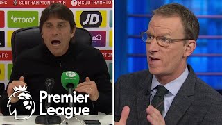 Did Antonio Conte step over the line in scathing diatribe  Premier League  NBC Sports [upl. by Ciredor766]