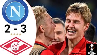 NAPOLI VS SPARTAK MOSCOW 2  3  Extended Highlight amp All Goals UEL 2021 [upl. by Deutsch]