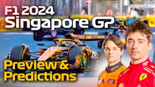 F1 2024 Singapore GP Preview and Predictions [upl. by Macmillan472]