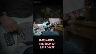 Iron Maiden  The TrooperBass Cover shorts [upl. by Ffej]