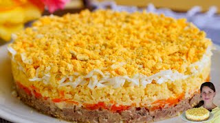 Салат на ПРАЗДНИЧНЫЙ СТОЛ салат с куриной печенью [upl. by Anisah978]