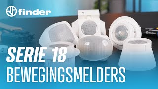 Finder Serie 18 Bewegingsmelders [upl. by Key]