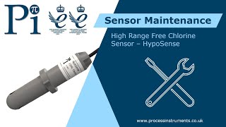 How to Maintain your Pi High Range Hypochlorite Sensor  Sensor Maintenance – HypoSense [upl. by Refotsirk]