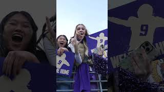 Husky Nation brought the JUICE for UW footballs win over Michigan gohuskies shorts [upl. by Marden]