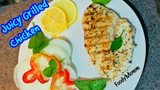 PEPPER GRILLED CHICKEN   HOW TO MAKE GRILLED CHICKEN AT HOME  HEALTHY CHICKEN SNACK [upl. by Gosselin]