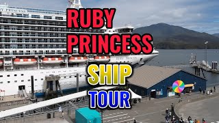 Ruby Princess Ship Tour  Deck plan amp layout reviews [upl. by Amme]