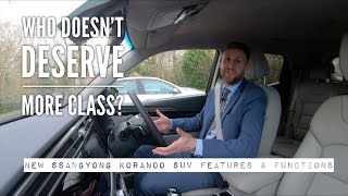 New SsangYong Korando 2020  review  Features and Functions [upl. by Anayrb]