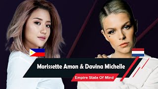 Morissette Amon amp Davina Michelle  Empire State Of Mind Cover Reaction [upl. by Melodie]