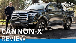 2023 GWM Ute CannonX Review  Is this cutprice ute a worthy Ford Ranger and Toyota HiLux rival [upl. by Vedetta]