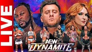 🔴AEW Dynamite Live Stream WILL OSPREAY IN ACTION Full Show Reaction September 18th 2024 [upl. by Anigue]