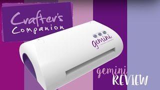 Crafters Companion Gemini Review and Instructions [upl. by Mitman]